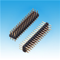 PH 2.0mm Three Row S/T Single Base Pin Header