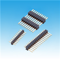 PH 1.27mm Single Row S/T Single/Dual Base Pin Header