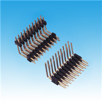 PH 2.0mm Dual Row R/A Dual Base Pin Heade