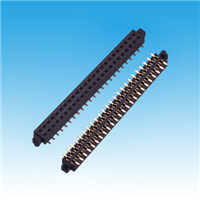 PH 1.27mm H4.3/3.4mm Dual Row SMT With Out Peg Female Header